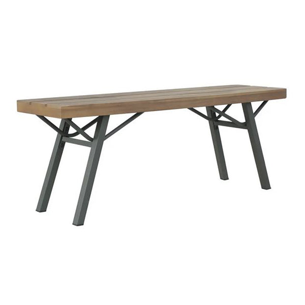 Garden Bench 120 Cm Solid Acacia Wood With An Oil Finish