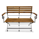 Folding Garden Bench 112 Cm Solid Acacia Wood