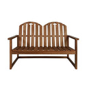 Garden Bench 110 Cm Solid Acacia Wood