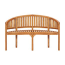 Banana Bench 151 Cm Solid Teak Wood