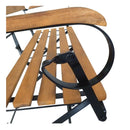 Folding Garden Bench 112 Cm Solid Acacia Wood