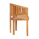 Banana Bench 120 Cm Solid Teak Wood
