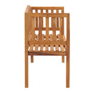 Garden Bench 150 Cm Solid Teak Wood