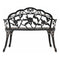 Bistro Bench 100Cm Bronze Cast Aluminium