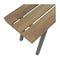 Garden Bench 120 Cm Solid Acacia Wood With An Oil Finish