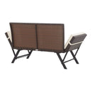 Garden Bench With Cushions 176 Cm