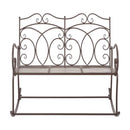 Garden Bench 104 Cm Iron