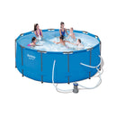 Swimming Pool Above Ground Filter Pump Steel Pro Frame Pools