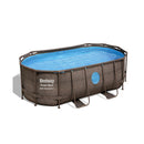 Swimming Pool Above Ground Pools Power Steel Frame Filter Pump 427 Cm