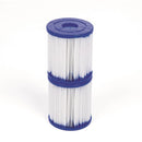 Bestway Swimming Pool Steel Frame Above Ground Rectangular Filter