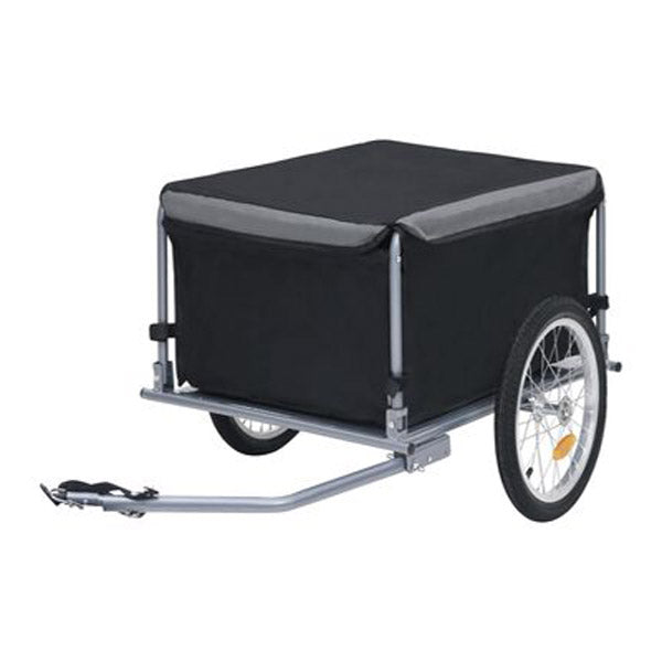 Bike Cargo Trailer Black And Grey 65 Kg