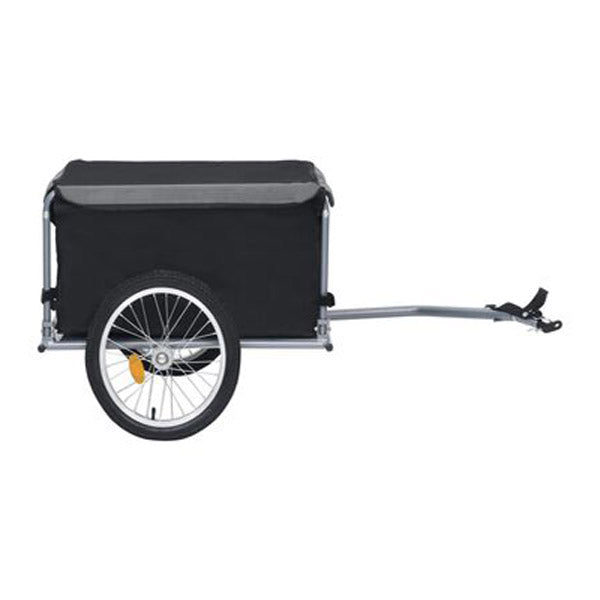 Bike Cargo Trailer Black And Grey 65 Kg