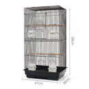 Pet Bird Cage Black Medium - 88CM