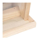 Bird Feeders 4 Pcs Firwood