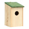 Bird Houses 10 Pcs Solid Firwood 12X12X22 Cm