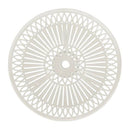 3 Piece Bistro Set Cast Aluminium White 62X65 Cm