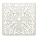 3 Piece Bistro Set Cast Aluminium White