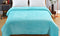 320Gsm 220X240 Cm Ultra Soft Mink Blanket Warm Throw In Teal Colour