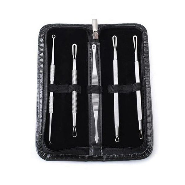 Blackhead Remover Pimple Extraction Blemish Suction Removal Tool Kit