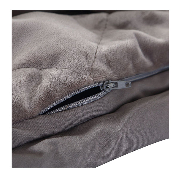 9Kg Anti Anxiety Weighted Blanket Gravity Blankets Grey Colour