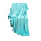 320Gsm 220X240 Cm Ultra Soft Mink Blanket Warm Throw In Teal Colour