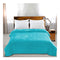 320Gsm 220X240 Cm Ultra Soft Mink Blanket Warm Throw In Teal Colour