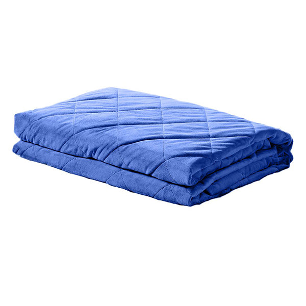 5Kg Anti Anxiety Weighted Blanket Gravity Blankets Royal Blue Colour