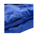 9Kg Double Size Anti Anxiety Weighted Blanket Gravity Blankets Royal Blue