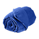 9Kg Double Size Anti Anxiety Weighted Blanket Gravity Blankets Royal Blue
