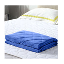 9Kg Double Size Anti Anxiety Weighted Blanket Gravity Blankets Royal Blue