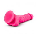 Neo Elite 7 Inch Silicone Dual Density Cock With Balls