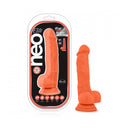 Neo Elite 7 Inch Silicone Dual Density Cock With Balls