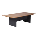 Rectangular Boardroom Table Beech 2400X1200X730Mm