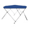 3 Bow Bimini Top Blue Fabric