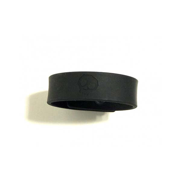 Boneyard Silicone Cock Strap 3 Snap Ring Black