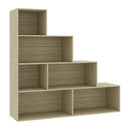 Book Cabinet Or Room Divider Sonoma Oak 155X24X160 Cm Chipboard