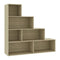 Book Cabinet Or Room Divider Sonoma Oak 155X24X160 Cm Chipboard