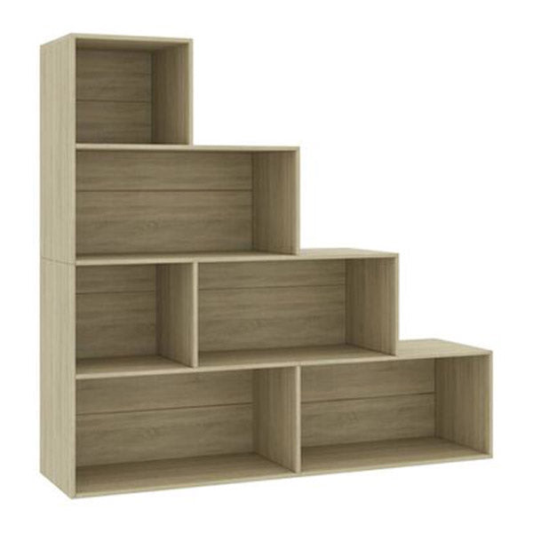 Book Cabinet Or Room Divider Sonoma Oak 155X24X160 Cm Chipboard