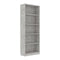 5 Tier Book Cabinet Concrete Grey 60X24X175 Cm Chipboard