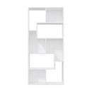 Book Cabinet White 67X24X161 Cm Chipboard