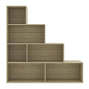 Book Cabinet Or Room Divider Sonoma Oak 155X24X160 Cm Chipboard