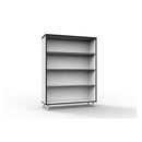 Express Eternal Bookcase Natural White 1200Mm H X 900Mm W X 315Mm D