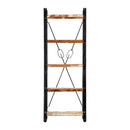 5 Tier Bookcase 60X30X180 Cm Solid Reclaimed Wood