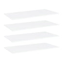 Bookshelf Boards 4 Pcs Chipboard 80X30 Cm
