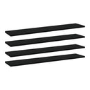 Bookshelf Boards 4 Pcs 100X20 Cm Chipboard