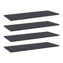 Bookshelf Boards 4 Pcs 100X40 Cm Chipboard