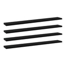 Bookshelf Boards 4 Pcs 80X10 Cm Chipboard