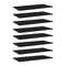 Bookshelf Boards 8 Pcs Black Chipboard