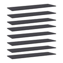 Bookshelf Boards 8 Pcs 100X30 Cm Chipboard