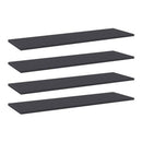 Bookshelf Boards 4 Pcs 100X30 Cm Chipboard